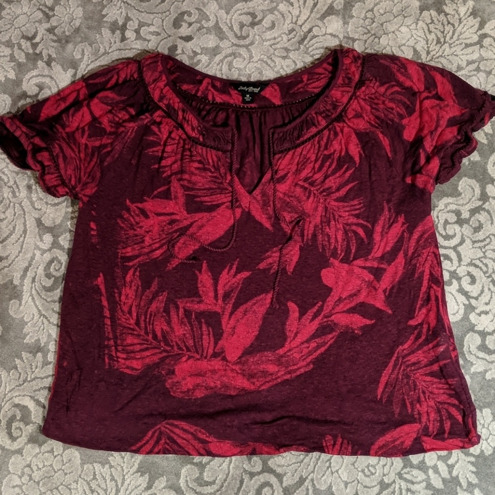 Lucky Brand short sleeved blous3